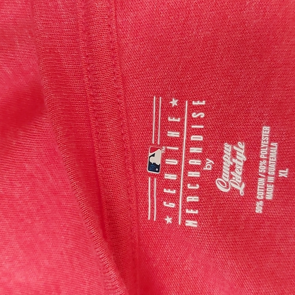 MLB St. Louis Cardinals Vneck Tee Baseball Tshirt NWT XL Extra Large - Picture 7 of 7